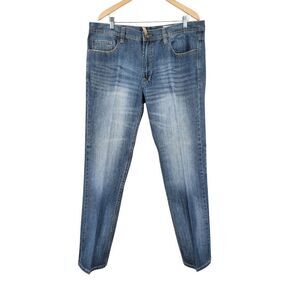 TK Axel Griswold Slim Straight Men's Blue Jeans Size 38×32